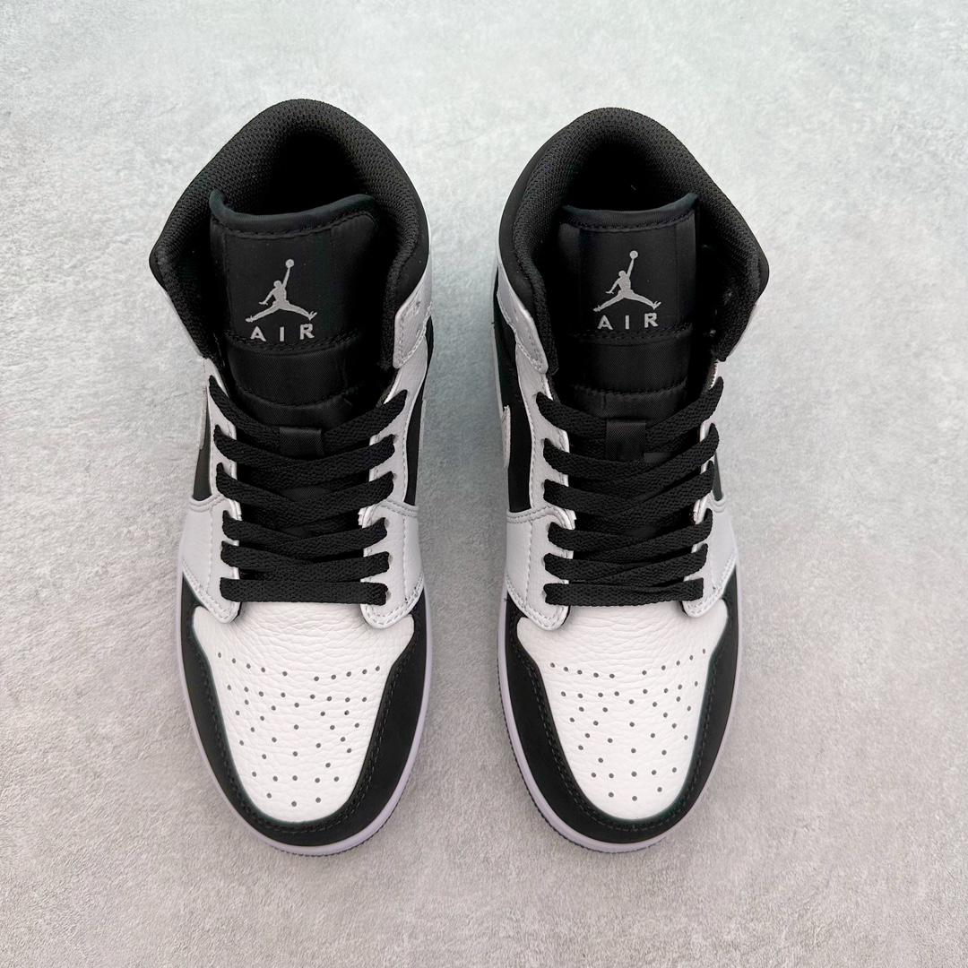 图片[2]-＃yh福利特价 Air Jordan AJ1 Mid 中帮系列 原厂内置全掌气垫 A模大底 头层小牛皮 鞋舌AJ原厂专用牛津布+AJ专用反口珍珠布+原厂无杂质高弹内里海棉 特殊封边弹力鞋带 头层牛皮 原鞋开模 拒绝公底 购置公司同步原材料 都有细节还原95% 原汁原味 忠于原版 尺码：36 36.5 37.5 38 38.5 39 40 40.5 41 42 42.5 43 44 44.5 45 46-选品中心