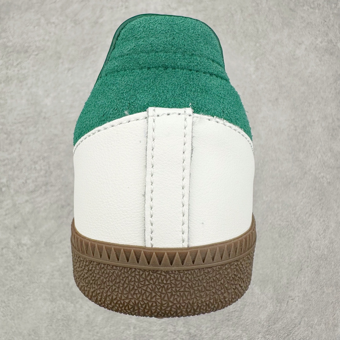 图片[8]-AD Original Samba OG 复古经典轻便板鞋 IH4882 这款桑巴鞋展示了高质量的工艺 带有装饰的超锁缝制和无缝的手感 柔软、柔软的皮革造型和标志性的3条纹完成了精致的外观 正规合身鞋带 鞋面上有绒面鞋垫 橡胶鞋底 享受正畸套筒软感 自50年代首次亮相以来就一直在赢得粉丝的青睐 尺码：36 36.5 37.5 38 38.5 39 40 40.5 41 42 42.5 43 44 44.5 45-选品中心