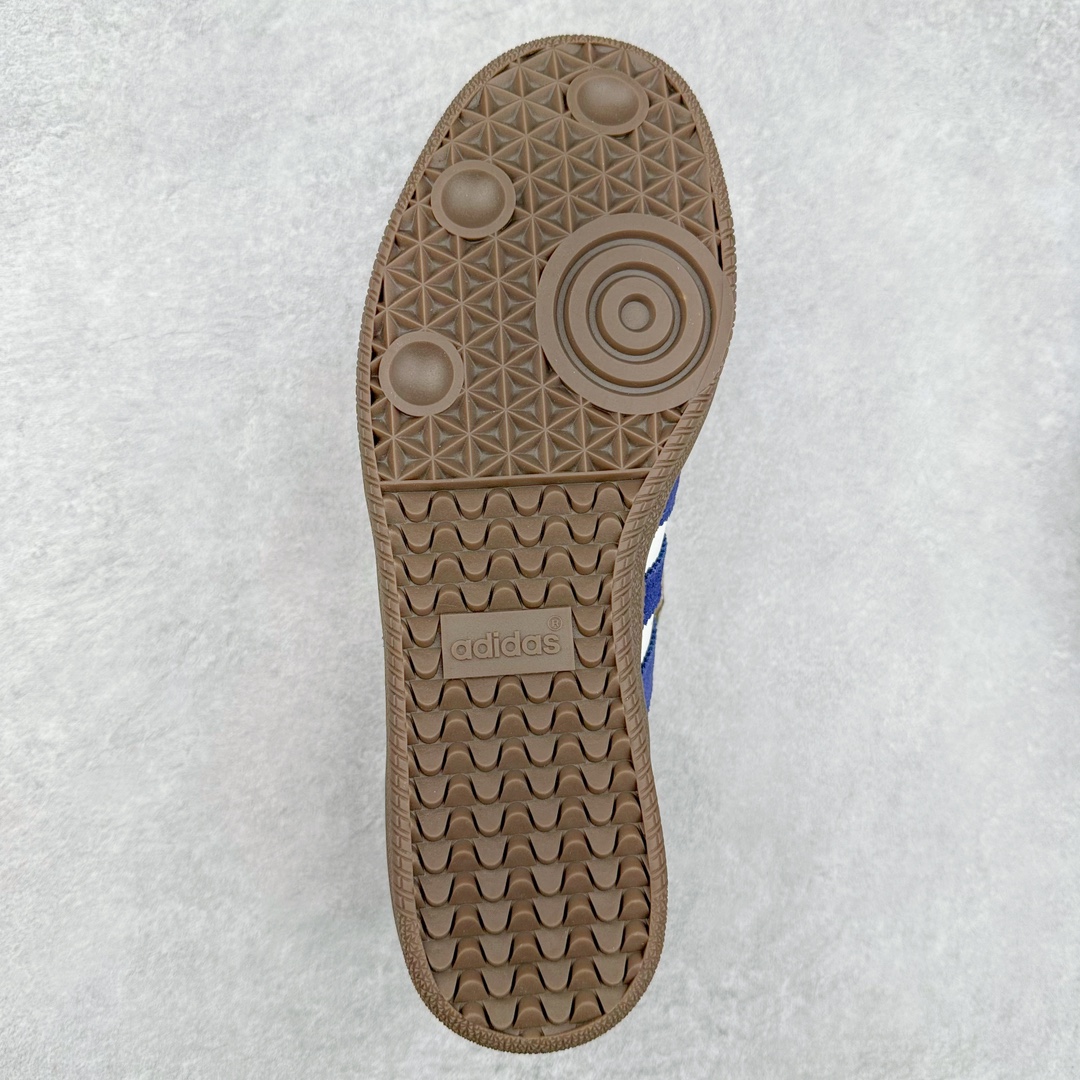 图片[9]-AD Original Samba OG 复古经典轻便板鞋 IH4882 这款桑巴鞋展示了高质量的工艺 带有装饰的超锁缝制和无缝的手感 柔软、柔软的皮革造型和标志性的3条纹完成了精致的外观 正规合身鞋带 鞋面上有绒面鞋垫 橡胶鞋底 享受正畸套筒软感 自50年代首次亮相以来就一直在赢得粉丝的青睐 尺码：36 36.5 37.5 38 38.5 39 40 40.5 41 42 42.5 43 44 44.5 45-选品中心