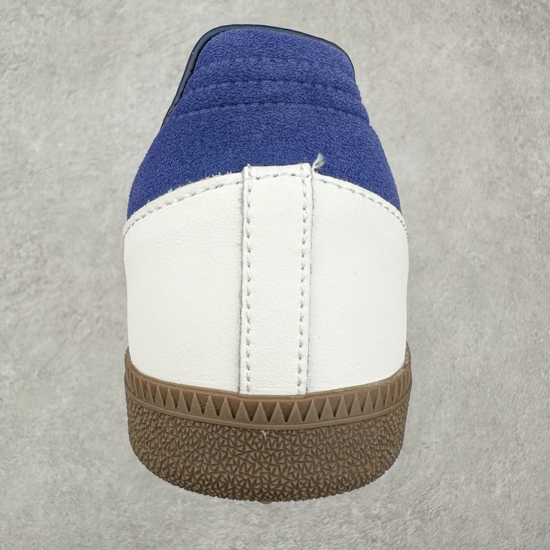 图片[8]-AD Original Samba OG 复古经典轻便板鞋 IH4881 这款桑巴鞋展示了高质量的工艺 带有装饰的超锁缝制和无缝的手感 柔软、柔软的皮革造型和标志性的3条纹完成了精致的外观 正规合身鞋带 鞋面上有绒面鞋垫 橡胶鞋底 享受正畸套筒软感 自50年代首次亮相以来就一直在赢得粉丝的青睐 尺码：36 36.5 37.5 38 38.5 39 40 40.5 41 42 42.5 43 44 44.5 45-选品中心