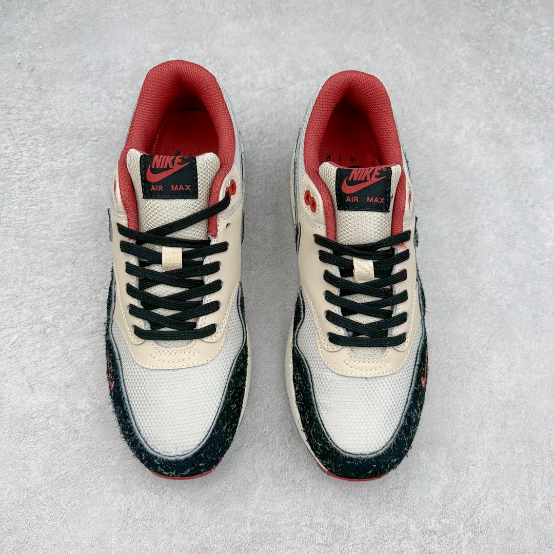 图片[2]-＃C版纯原 NK Air Max 1 初代复古气垫慢跑鞋 FD5743-200 由Tinker Hatfeld和Mark Parker在1987年设计 灵感来自于巴黎蓬皮杜中心 在参观了蓬皮杜中心之后提出了Air Max的标志性开窗可视气垫的理念 并将其实际开发成功 是NK史上第一双可视气垫跑鞋 凭借着Air Max气垫带来的舒适脚感和鞋面面料上的不断精进才使得Air Max 1在现如今都是复古慢跑鞋的首选 深厚的历史渊源 独特的流线形设计 极为复古的外观使得它深受鞋迷的喜爱 尺码：36 36.5 37.5 38 38.5 39 40 40.5 41 42 42.5 43 44 44.5 45 46 47.5-选品中心