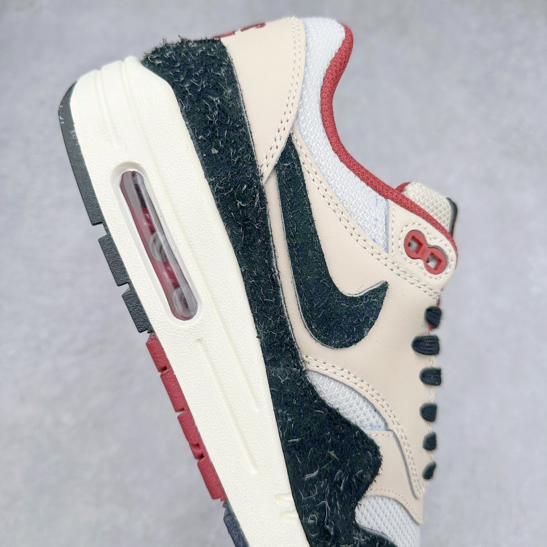 图片[6]-＃C版纯原 NK Air Max 1 初代复古气垫慢跑鞋 FD5743-200 由Tinker Hatfeld和Mark Parker在1987年设计 灵感来自于巴黎蓬皮杜中心 在参观了蓬皮杜中心之后提出了Air Max的标志性开窗可视气垫的理念 并将其实际开发成功 是NK史上第一双可视气垫跑鞋 凭借着Air Max气垫带来的舒适脚感和鞋面面料上的不断精进才使得Air Max 1在现如今都是复古慢跑鞋的首选 深厚的历史渊源 独特的流线形设计 极为复古的外观使得它深受鞋迷的喜爱 尺码：36 36.5 37.5 38 38.5 39 40 40.5 41 42 42.5 43 44 44.5 45 46 47.5-选品中心