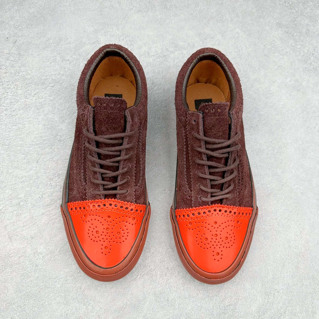 图片[2]-Vans Tokyo Design Collective 秋季限量 Vans TDC 系列新品 布洛克 Vans 细节满满！灵感来自于正装Wingtip工艺配合涂蜡圆形鞋带 还有亮眼的Toe dipping一双把学院风正装和街头完美结合！ 货号：VN000S66CDA 货号：VN000S666CB 尺码：35 36.5 37 38 38.5 39 40 40.5 41 42 42.5 43 44-选品中心