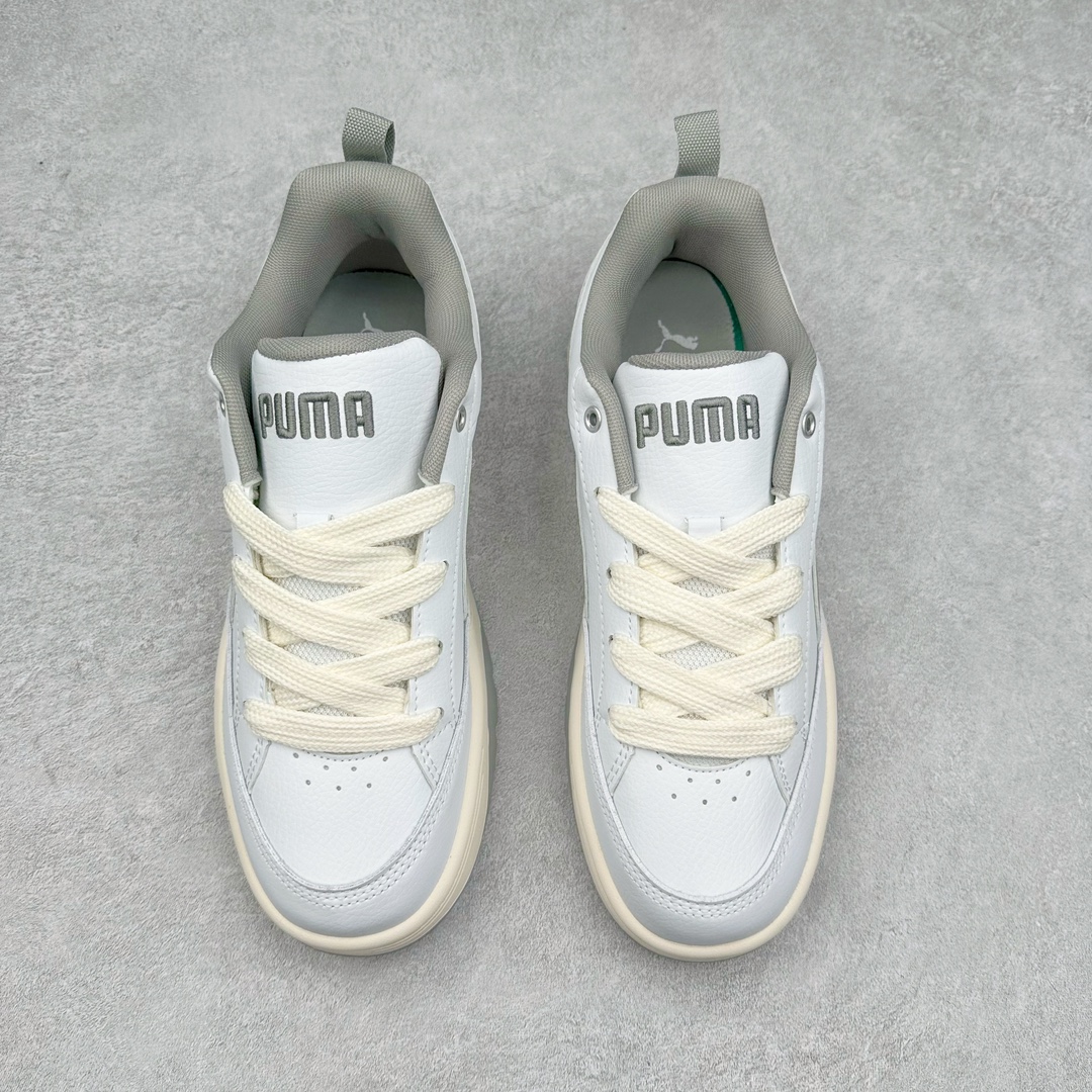 图片[2]-＃福利特价 PUMA Park Lifestyle 彪马防滑耐磨低帮休闲板鞋 简约又不失设计巧思的帅气风格让它轻松驾驭日常休闲或滑板场合 运动兼具匠心 细节彰显品质 衬垫边缘以提供支撑和灵活性 强化鞋头以承受持续的磨损 耐磨性强 稳定性高 抓地更牢 不易打滑 尺码： 35 36 36.5 37.5 38 38.5 39 40 40.5 41 42 42.5 43 44 45-选品中心
