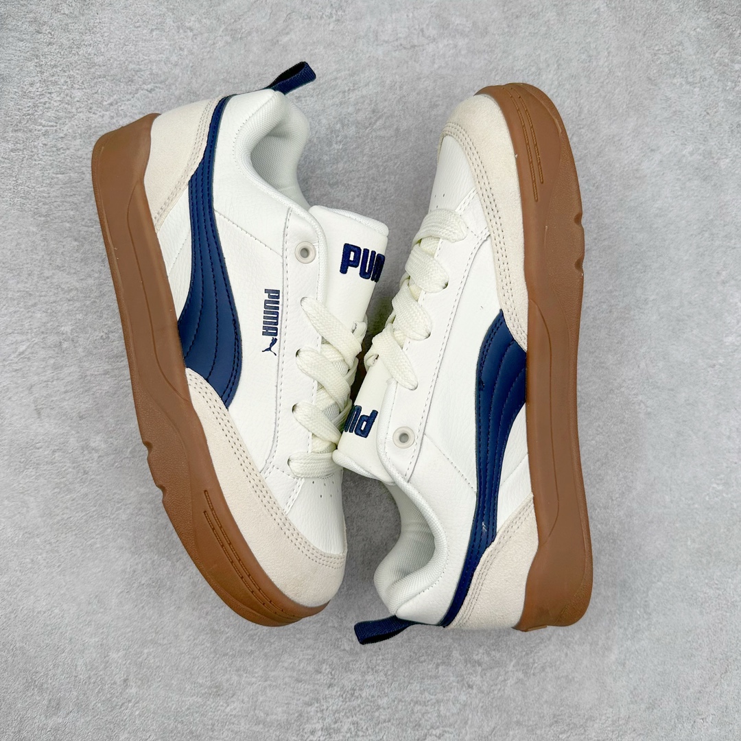 图片[3]-＃福利特价 PUMA Park Lifestyle 彪马防滑耐磨低帮休闲板鞋 简约又不失设计巧思的帅气风格让它轻松驾驭日常休闲或滑板场合 运动兼具匠心 细节彰显品质 衬垫边缘以提供支撑和灵活性 强化鞋头以承受持续的磨损 耐磨性强 稳定性高 抓地更牢 不易打滑 尺码： 35 36 36.5 37.5 38 38.5 39 40 40.5 41 42 42.5 43 44 45-选品中心