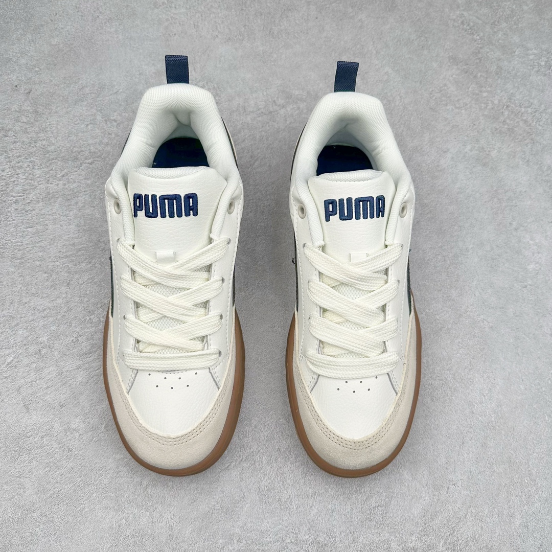 图片[2]-＃福利特价 PUMA Park Lifestyle 彪马防滑耐磨低帮休闲板鞋 简约又不失设计巧思的帅气风格让它轻松驾驭日常休闲或滑板场合 运动兼具匠心 细节彰显品质 衬垫边缘以提供支撑和灵活性 强化鞋头以承受持续的磨损 耐磨性强 稳定性高 抓地更牢 不易打滑 尺码： 35 36 36.5 37.5 38 38.5 39 40 40.5 41 42 42.5 43 44 45-选品中心