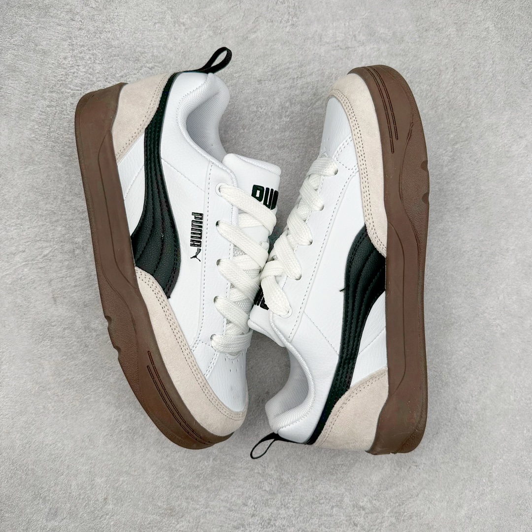 图片[3]-＃福利特价 PUMA Park Lifestyle 彪马防滑耐磨低帮休闲板鞋 简约又不失设计巧思的帅气风格让它轻松驾驭日常休闲或滑板场合 运动兼具匠心 细节彰显品质 衬垫边缘以提供支撑和灵活性 强化鞋头以承受持续的磨损 耐磨性强 稳定性高 抓地更牢 不易打滑 尺码： 35 36 36.5 37.5 38 38.5 39 40 40.5 41 42 42.5 43 44 45-选品中心