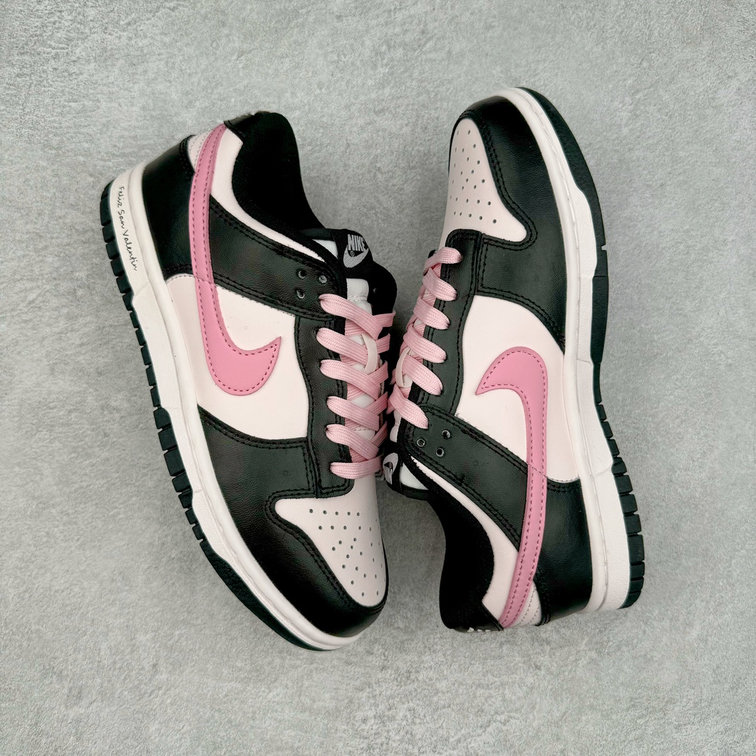 图片[3]-＃YC纯原 NK Dunk Low 雾野樱花 CW1590-100 定制系列天花板 无原鞋不开发 全系列得物原鞋一比一校对开发 配色持续更新中 终端对接 优势输出 全套原厂楦头原纸板数据档案倾力打造 原汁原味莞产 极致还原 圈内最强针车工艺 高端零售指定版 广东原厂配套原盒原标 鞋盒分三个尺码段 原厂冲刀 超高清洁度 全鞋零毛边皮料切割 采用原厂百宏鞋带以及原厂百宏织唛舌标 内标可供原厂几率过验 进口原装条纹中底布 四线拉帮白色点胶 原厂拉帮手法遵循公司 原厂电绣 极致还原 尺码：35.5 36 36.5 37.5 38 38.5 39 40-选品中心