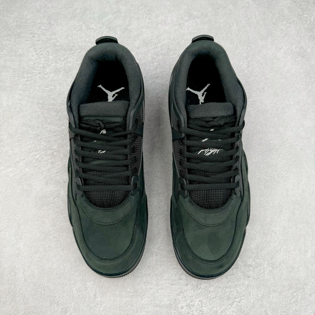 图片[2]-＃Lw纯原 Air Jordan AJ4 RM 重制版低帮复古篮球鞋 FQ7939-004 采用了低帮的设计 并保留了众多AJ4的经典元素 鞋身以皮革、麂皮材质拼接打造 AJ4经典的TPU材质延伸至后跟 增强鞋款稳定性 而鞋身侧面的网格设计则被取消 尾部的NIKE AIR标志也得到保留 并同时带有飞人logo 中底部分同样搭载了可视AIR气垫 鞋底采用米白色中底和外底呈现 为整个设计收尾 尺码：36 36.5 37.5 38 38.5 39 40 40.5 41 42 42.5 43 44 44.5 45 46 47.5-选品中心