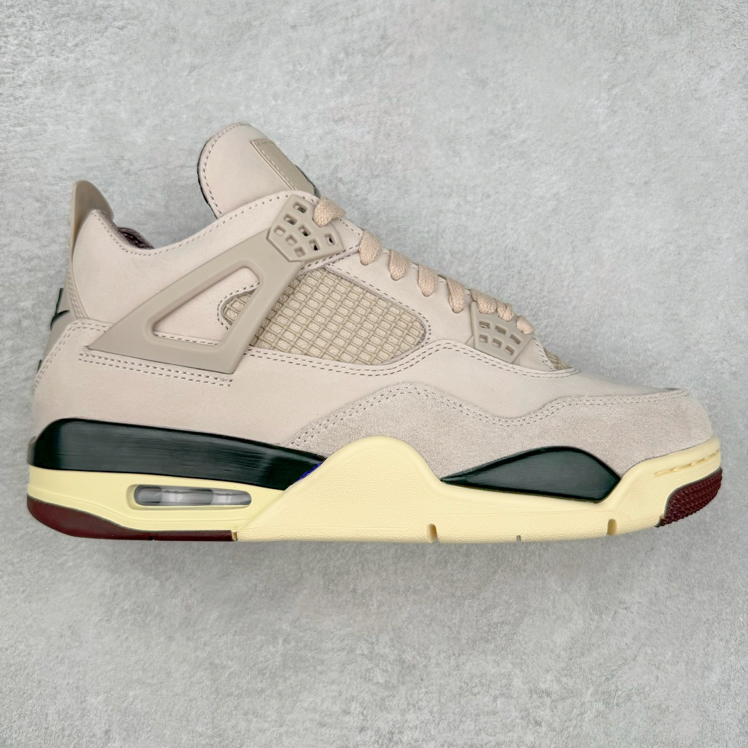 ＃PK纯原 A Ma Maniére x Air Jordan AJ4 Retro SP\\\”Violet Ore\\\” AMM联名淡粉 FZ4810-200 圈内最强四代 耗时半年巨作 全套原纸板楦头开发 原厂特供皮料加持 确保原汁原味 完美呈现四代版型 一比一鞋头弧度高度鞋身弧度 数据细节工艺流程均保持原鞋一致 原厂TPU网格鞋带扣 正确内里网布 菱角分明不变形无多余毛边 柔软性质感一致于原鞋 市场唯一原厂鞋扣模具 背面可见隐藏注塑口 原厂织唛标 原厂飞人电绣工艺 尾指中部跳三针 独家绑鞋带手法 印刷中底布 四线拉帮 米色美纹纸贴合固定 进口港宝加持 后跟自然饱满 全鞋荧光划线卡点 追求极致完美 每一双都是工艺品 多重QC质检 超越公司货的品控标准 实实在在的免检产品 尺码：36 36.5 37.5 38 38.5 39 40 40.5 41 42 42.5 43 44 44.5 45 46 47.5-选品中心