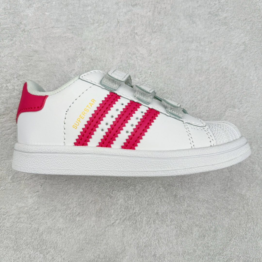 图片[7]-Adidas Superstar Foundation CF 官网同步魔术扣 贝壳头童鞋 萌娃必备 亲子套装首选金标贝壳头魔术贴童鞋 原装一体超软蓝底 脚感非凡 尺码：28 29 30 31 32 33 34 35-选品中心