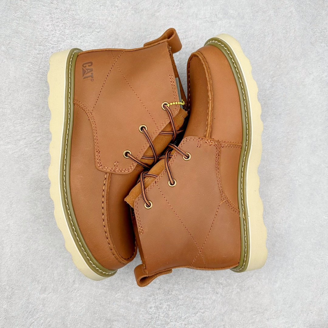 图片[3]-＃特价福利 CAT卡特 硬汉推土机品牌经典百搭户外休闲大黄靴系列 广东大厂品质 24ss秋冬新款 常年主打 时尚潮流搭配 面料釆用意大利进口磨砂牛皮 全鞋真牛皮材料 大底到五金都是代工厂原材料制作 好货不杀猪 首单质量严格把控 全套官网统一包装 今年冬季防寒户外专用 日常随意搭配 型男必备 尺码：38 39 40 41 42 43 44 (偏大一码)-选品中心