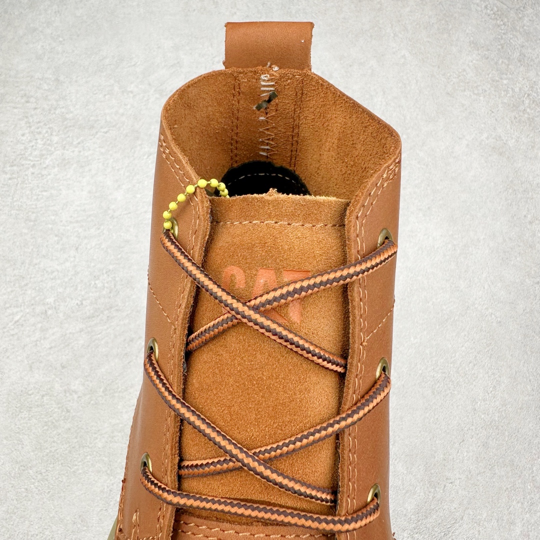 图片[5]-＃特价福利 CAT卡特 硬汉推土机品牌经典百搭户外休闲大黄靴系列 广东大厂品质 24ss秋冬新款 常年主打 时尚潮流搭配 面料釆用意大利进口磨砂牛皮 全鞋真牛皮材料 大底到五金都是代工厂原材料制作 好货不杀猪 首单质量严格把控 全套官网统一包装 今年冬季防寒户外专用 日常随意搭配 型男必备 尺码：38 39 40 41 42 43 44 (偏大一码)-选品中心