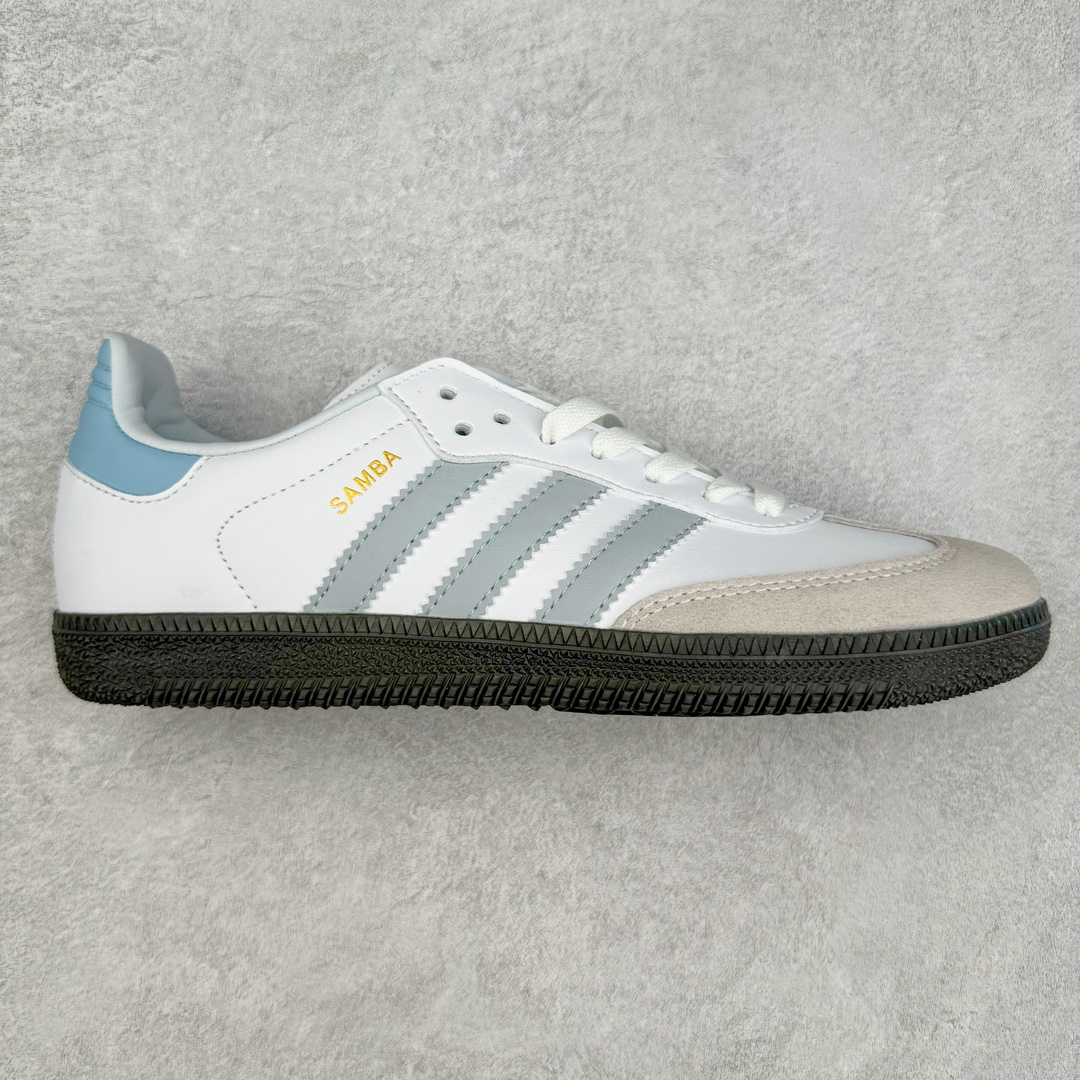 ＃福利特价 AD Original Samba OG 复古经典轻便板鞋 这款桑巴鞋展示了高质量的工艺 带有装饰的超锁缝制和无缝的手感 柔软、柔软的皮革造型和标志性的3条纹完成了精致的外观 正规合身鞋带 鞋面上有绒面鞋垫 橡胶鞋底 享受正畸套筒软感 自50年代首次亮相以来就一直在赢得粉丝的青睐 尺码：36 36.5 37 38 38.5 39 40 40.5 41 42 42.5 43 44 44.5 45-选品中心