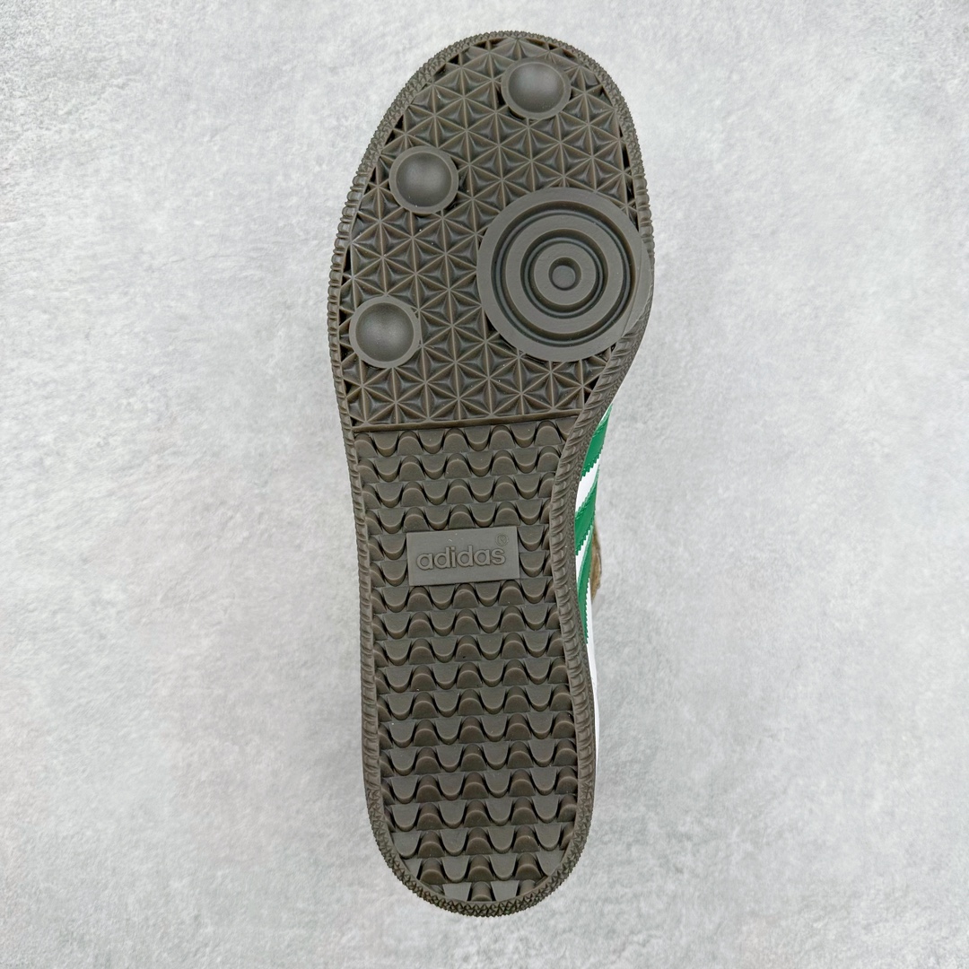 图片[9]-＃福利特价 AD Original Samba OG 复古经典轻便板鞋 这款桑巴鞋展示了高质量的工艺 带有装饰的超锁缝制和无缝的手感 柔软、柔软的皮革造型和标志性的3条纹完成了精致的外观 正规合身鞋带 鞋面上有绒面鞋垫 橡胶鞋底 享受正畸套筒软感 自50年代首次亮相以来就一直在赢得粉丝的青睐 尺码：36 36.5 37 38 38.5 39 40 40.5 41 42 42.5 43 44 44.5 45-选品中心