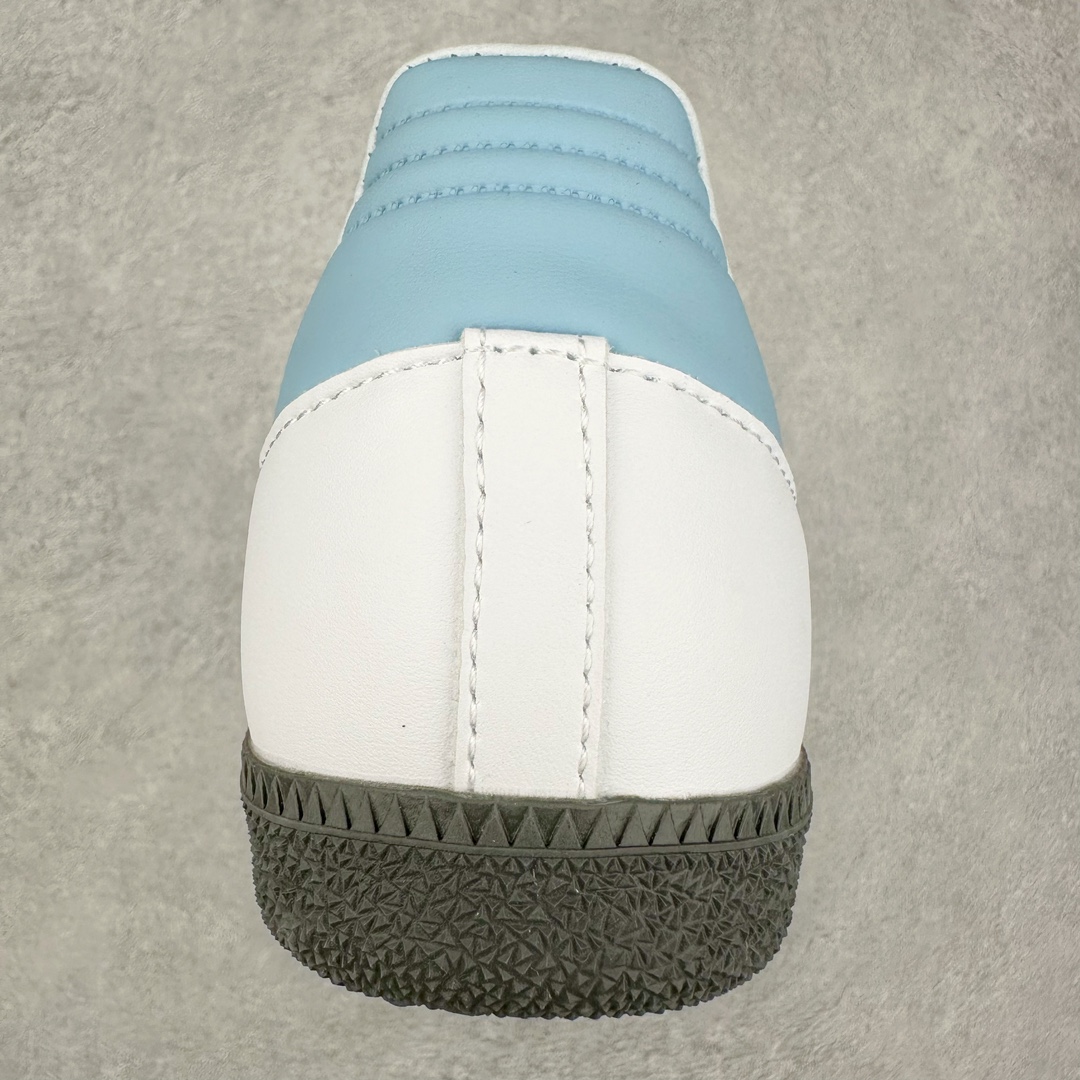 图片[8]-＃福利特价 AD Original Samba OG 复古经典轻便板鞋 这款桑巴鞋展示了高质量的工艺 带有装饰的超锁缝制和无缝的手感 柔软、柔软的皮革造型和标志性的3条纹完成了精致的外观 正规合身鞋带 鞋面上有绒面鞋垫 橡胶鞋底 享受正畸套筒软感 自50年代首次亮相以来就一直在赢得粉丝的青睐 尺码：36 36.5 37 38 38.5 39 40 40.5 41 42 42.5 43 44 44.5 45-选品中心