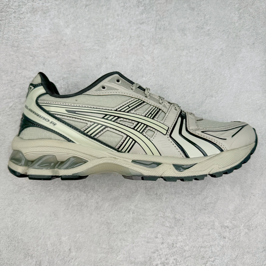 ＃ZX Asics Gel-Kayano K14 亚瑟士系列复古舒适织物合成革减震防滑耐磨低帮休闲跑步鞋 内卷时代 纯原品质 真标价格 市场顶级版本 原装纸板楦头开发 独家私模五层组合大底 原厂定制缓震硅胶加持 原盒原配 官方四联吊牌 一比一同步原鞋工艺和用料 鞋面原厂“三明治”多层网布 区别其他同价版本 鞋垫采用原厂OrthoLite欧索莱材质 非普通海玻璃鞋垫 后跟一样采用了GEL缓震胶 整体系列设计非常的科技感 锻炼跑步的同时让你一样时尚百搭 尺码：36 37 37.5 38 39 39.5 40 40.5 41.5 42 42.5 43.5 44 44.5 45-选品中心