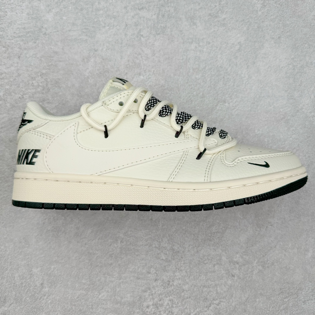 TS x Air Jordan AJ1 Low 倒钩低帮联名定制配色SJ0086-135 原厂内置气垫魔块 A模大底 头层小牛皮 鞋舌AJ原厂专用牛津布+AJ专用反口珍珠布+原厂无杂质高弹内里海棉+特殊封边弹力鞋带 尺码：36 36.5 37.5 38 38.5 39 40 40.5 41 42 42.5 43 44 44.5 45 46 47.5-选品中心