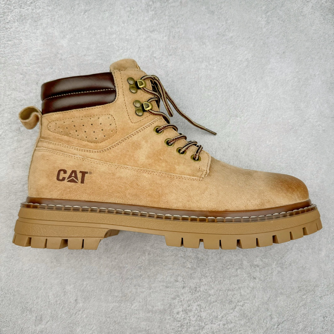 ＃特价福利 CAT卡特 硬汉推土机品牌经典百搭户外休闲大黄靴系列 广东大厂品质 24ss秋冬新款 常年主打 时尚潮流搭配 面料釆用意大利进口磨砂牛皮 全鞋真牛皮材料 大底到五金都是代工厂原材料制作 好货不杀猪 首单质量严格把控 全套官网统一包装 今年冬季防寒户外专用 日常随意搭配 型男必备 尺码：38 39 40 41 42 43 44 (偏大一码)-选品中心