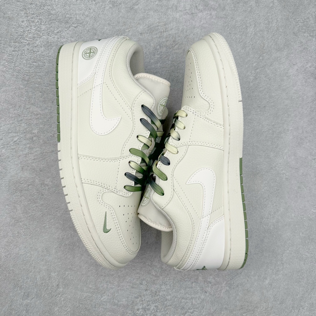 图片[3]-Air Jordan AJ1 Low 低帮系列定制配色 DC2024-029 原厂内置气垫魔块 A模大底 头层小牛皮 鞋舌AJ原厂专用牛津布+AJ专用反口珍珠布+原厂无杂质高弹内里海棉+特殊封边弹力鞋带 尺码：36 36.5 37.5 38 38.5 39 40 40.5 41 42 42.5 43 44 44.5 45 46-选品中心