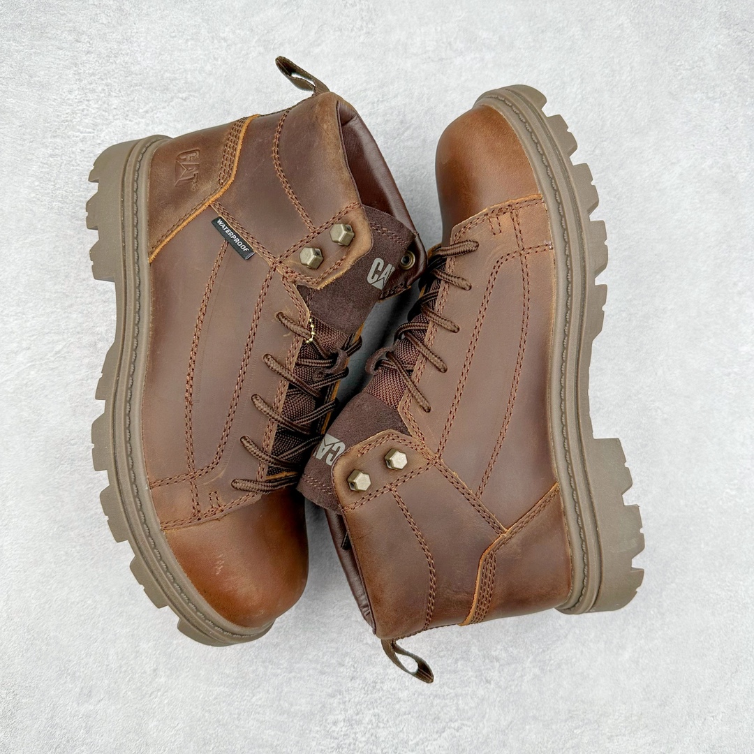 图片[3]-＃特价福利 CAT卡特 硬汉推土机品牌经典百搭户外休闲大黄靴系列 广东大厂品质 24ss秋冬新款 常年主打 时尚潮流搭配 面料釆用意大利进口磨砂牛皮 全鞋真牛皮材料 大底到五金都是代工厂原材料制作 好货不杀猪 首单质量严格把控 全套官网统一包装 今年冬季防寒户外专用 日常随意搭配 型男必备 尺码：38 39 40 41 42 43 44 (偏大一码)-选品中心