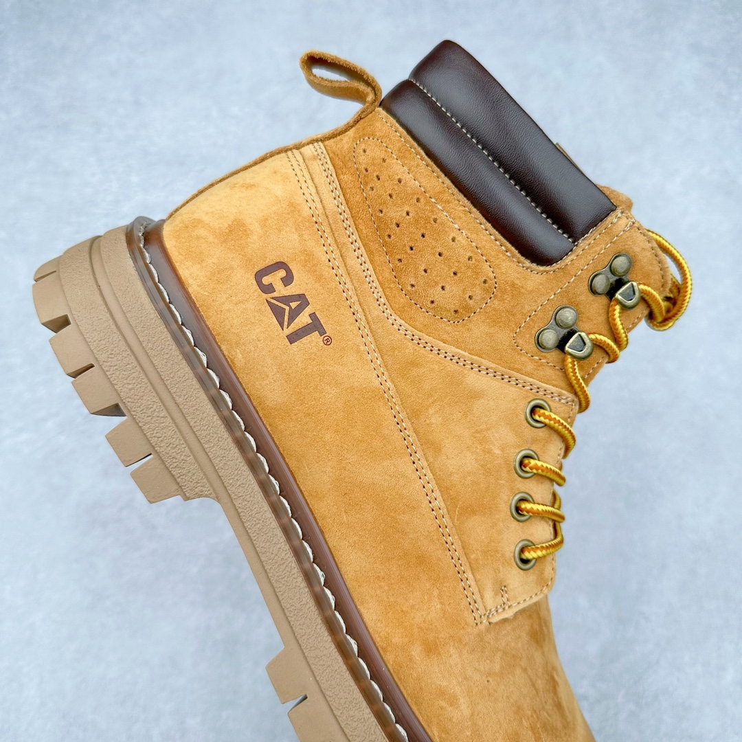 图片[6]-＃特价福利 CAT卡特 硬汉推土机品牌经典百搭户外休闲大黄靴系列 广东大厂品质 24ss秋冬新款 常年主打 时尚潮流搭配 面料釆用意大利进口磨砂牛皮 全鞋真牛皮材料 大底到五金都是代工厂原材料制作 好货不杀猪 首单质量严格把控 全套官网统一包装 今年冬季防寒户外专用 日常随意搭配 型男必备 尺码：38 39 40 41 42 43 44 (偏大一码)-选品中心
