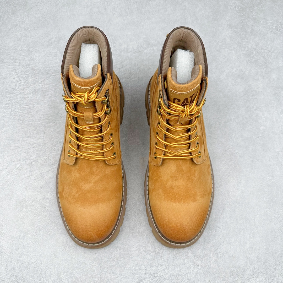 图片[2]-＃特价福利 CAT卡特 硬汉推土机品牌经典百搭户外休闲大黄靴系列 广东大厂品质 24ss秋冬新款 常年主打 时尚潮流搭配 面料釆用意大利进口磨砂牛皮 全鞋真牛皮材料 大底到五金都是代工厂原材料制作 好货不杀猪 首单质量严格把控 全套官网统一包装 今年冬季防寒户外专用 日常随意搭配 型男必备 尺码：38 39 40 41 42 43 44 (偏大一码)-选品中心