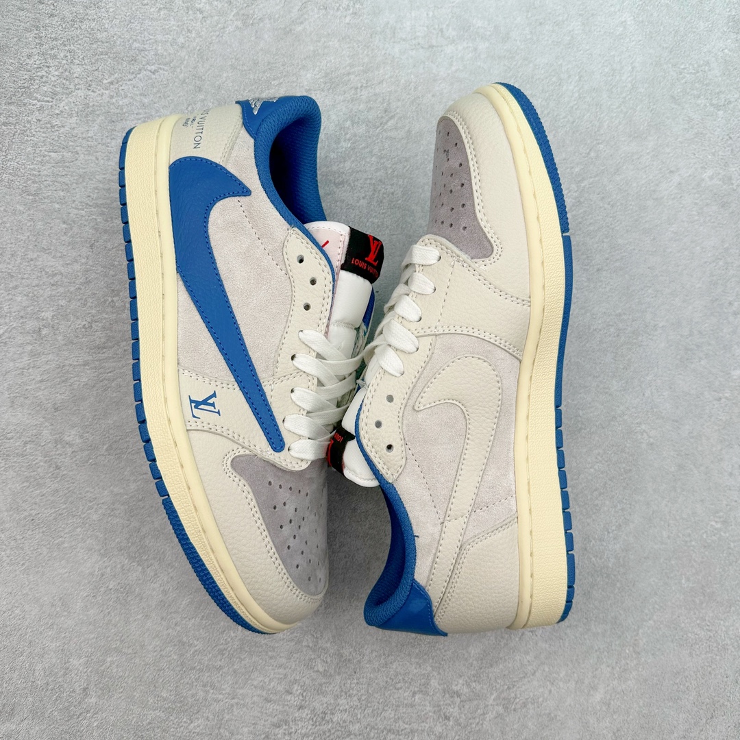 图片[3]-TS x Air Jordan AJ1 Low 倒钩低帮联名定制配色 LX1988-033 原厂内置气垫魔块 A模大底 头层小牛皮 鞋舌AJ原厂专用牛津布+AJ专用反口珍珠布+原厂无杂质高弹内里海棉+特殊封边弹力鞋带 尺码：36 36.5 37.5 38 38.5 39 40 40.5 41 42 42.5 43 44 44.5 45 46 47.5-选品中心