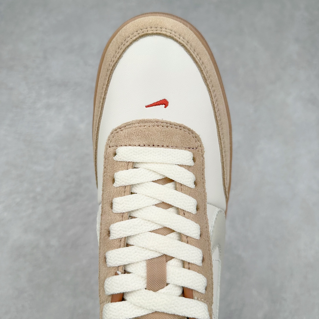 图片[4]-J.Crew x NK Killshot II Leather 联名复古板鞋 HF5729-009 采用米白色皮革制作鞋身 Swoosh 点缀其中 最后搭载棕色生胶大底 流露出满满的复古气气息 尺码：36 36.5 37.5 38 38.5 39 40 40.5 41 42 42.5 43 44-选品中心