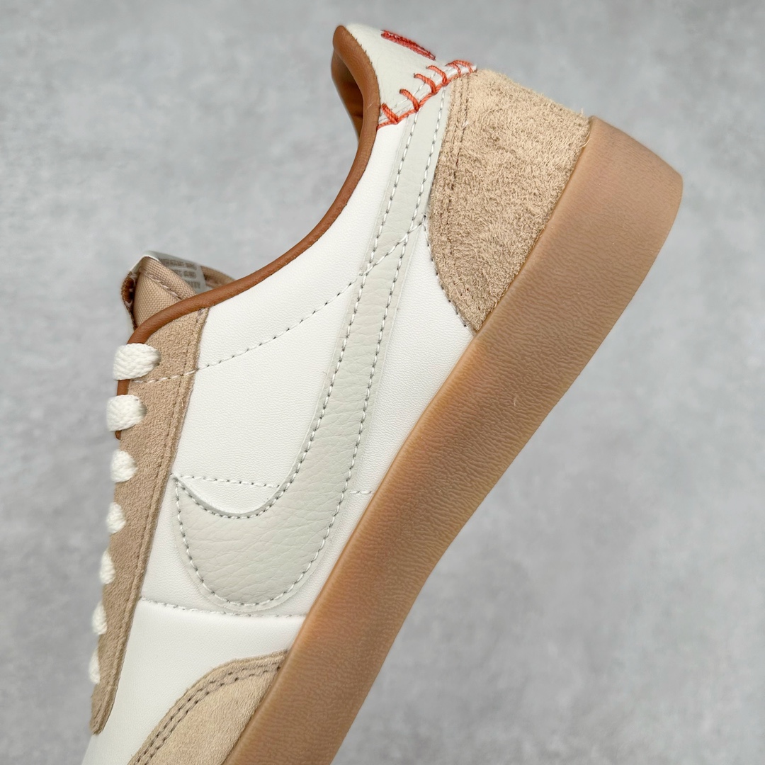 图片[7]-J.Crew x NK Killshot II Leather 联名复古板鞋 HF5729-009 采用米白色皮革制作鞋身 Swoosh 点缀其中 最后搭载棕色生胶大底 流露出满满的复古气气息 尺码：36 36.5 37.5 38 38.5 39 40 40.5 41 42 42.5 43 44-选品中心