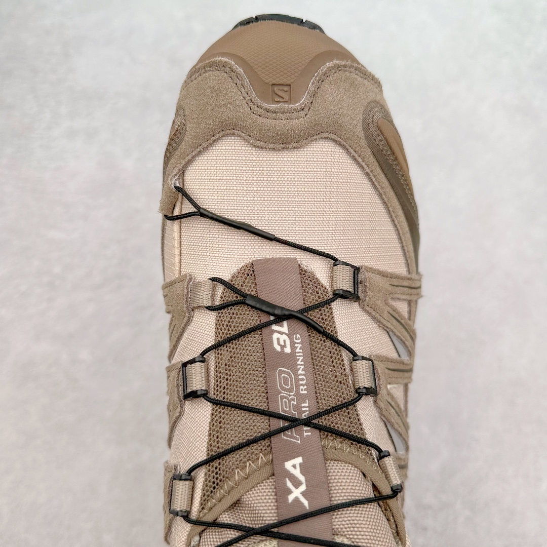 图片[4]-＃B版 SALOMON XA Pro 3D ADV 萨洛蒙潮流越野机能户外功能鞋 纯原外贸平台特供订单 耗时半年巨作 全套原纸板楦头开发 原厂特供网布配套加持 确保原汁原味 完美呈现版型 原档数据独家私模五层组合大底 原装Ortholite轻量化鞋垫 中底布带钢印编号 原厂TPU锁扣 进口港宝加持 后跟自然饱满 还原公司包裹性 鞋面采用SENSIFT贴合技术 全方位贴合包裹脚型 鞋跟部鞋底牵引设计 提供强大的抓地性能 更适应野外崎岖不平的道路 其3D ADVANCED CHASSIS底盘 材料轻量大化 钉齿设计更具稳定性 防护性 鞋底易磨损区运用CONTAGRIP高耐磨材料 应对城市硬质路面长距离跑考验 尺码：36 36.5 37.5 38 38.5 39 40 40.5 41 42 42.5 43 44 44.5 45 46.5-选品中心