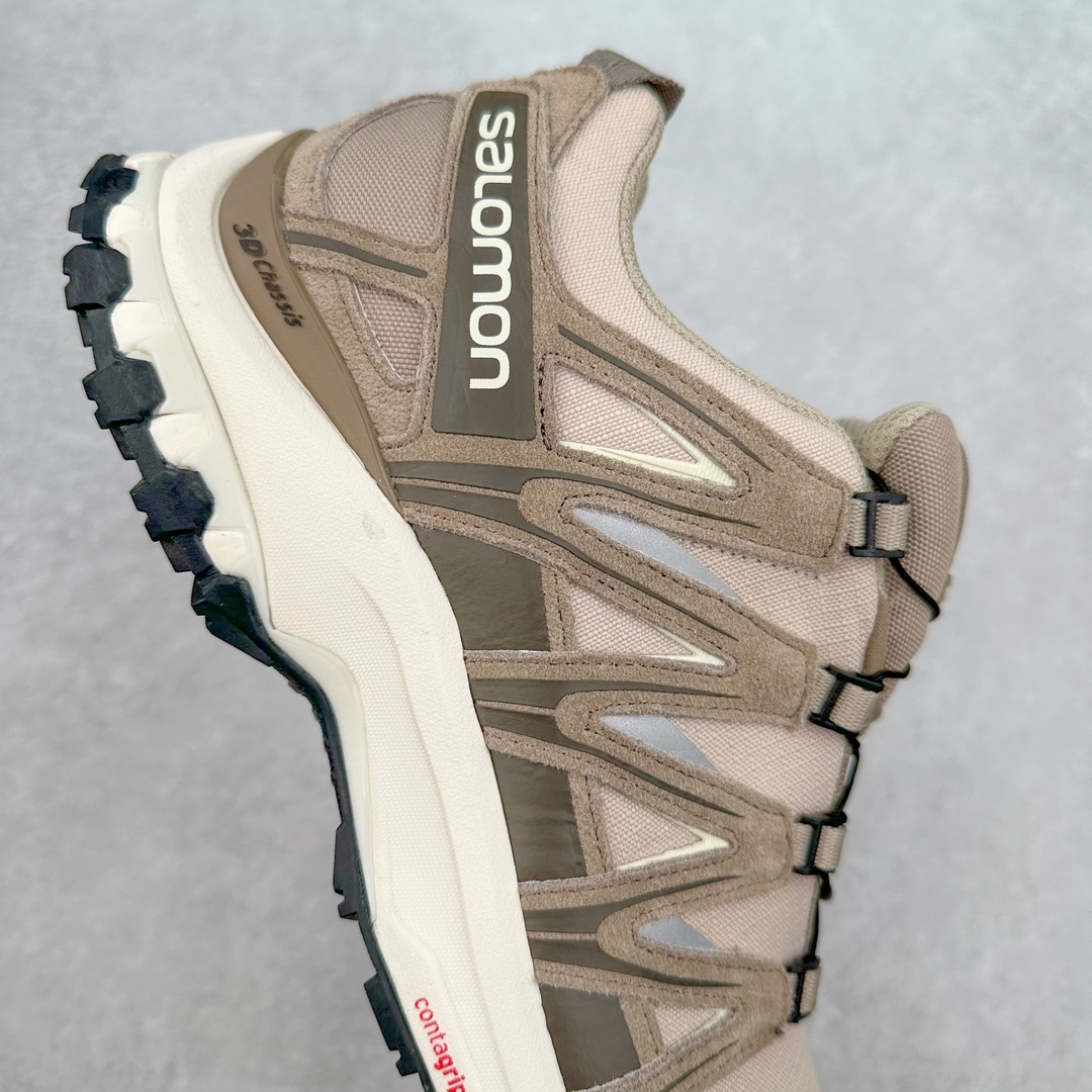 图片[6]-＃B版 SALOMON XA Pro 3D ADV 萨洛蒙潮流越野机能户外功能鞋 纯原外贸平台特供订单 耗时半年巨作 全套原纸板楦头开发 原厂特供网布配套加持 确保原汁原味 完美呈现版型 原档数据独家私模五层组合大底 原装Ortholite轻量化鞋垫 中底布带钢印编号 原厂TPU锁扣 进口港宝加持 后跟自然饱满 还原公司包裹性 鞋面采用SENSIFT贴合技术 全方位贴合包裹脚型 鞋跟部鞋底牵引设计 提供强大的抓地性能 更适应野外崎岖不平的道路 其3D ADVANCED CHASSIS底盘 材料轻量大化 钉齿设计更具稳定性 防护性 鞋底易磨损区运用CONTAGRIP高耐磨材料 应对城市硬质路面长距离跑考验 尺码：36 36.5 37.5 38 38.5 39 40 40.5 41 42 42.5 43 44 44.5 45 46.5-选品中心