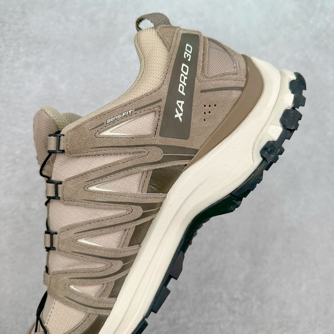 图片[7]-＃B版 SALOMON XA Pro 3D ADV 萨洛蒙潮流越野机能户外功能鞋 纯原外贸平台特供订单 耗时半年巨作 全套原纸板楦头开发 原厂特供网布配套加持 确保原汁原味 完美呈现版型 原档数据独家私模五层组合大底 原装Ortholite轻量化鞋垫 中底布带钢印编号 原厂TPU锁扣 进口港宝加持 后跟自然饱满 还原公司包裹性 鞋面采用SENSIFT贴合技术 全方位贴合包裹脚型 鞋跟部鞋底牵引设计 提供强大的抓地性能 更适应野外崎岖不平的道路 其3D ADVANCED CHASSIS底盘 材料轻量大化 钉齿设计更具稳定性 防护性 鞋底易磨损区运用CONTAGRIP高耐磨材料 应对城市硬质路面长距离跑考验 尺码：36 36.5 37.5 38 38.5 39 40 40.5 41 42 42.5 43 44 44.5 45 46.5-选品中心