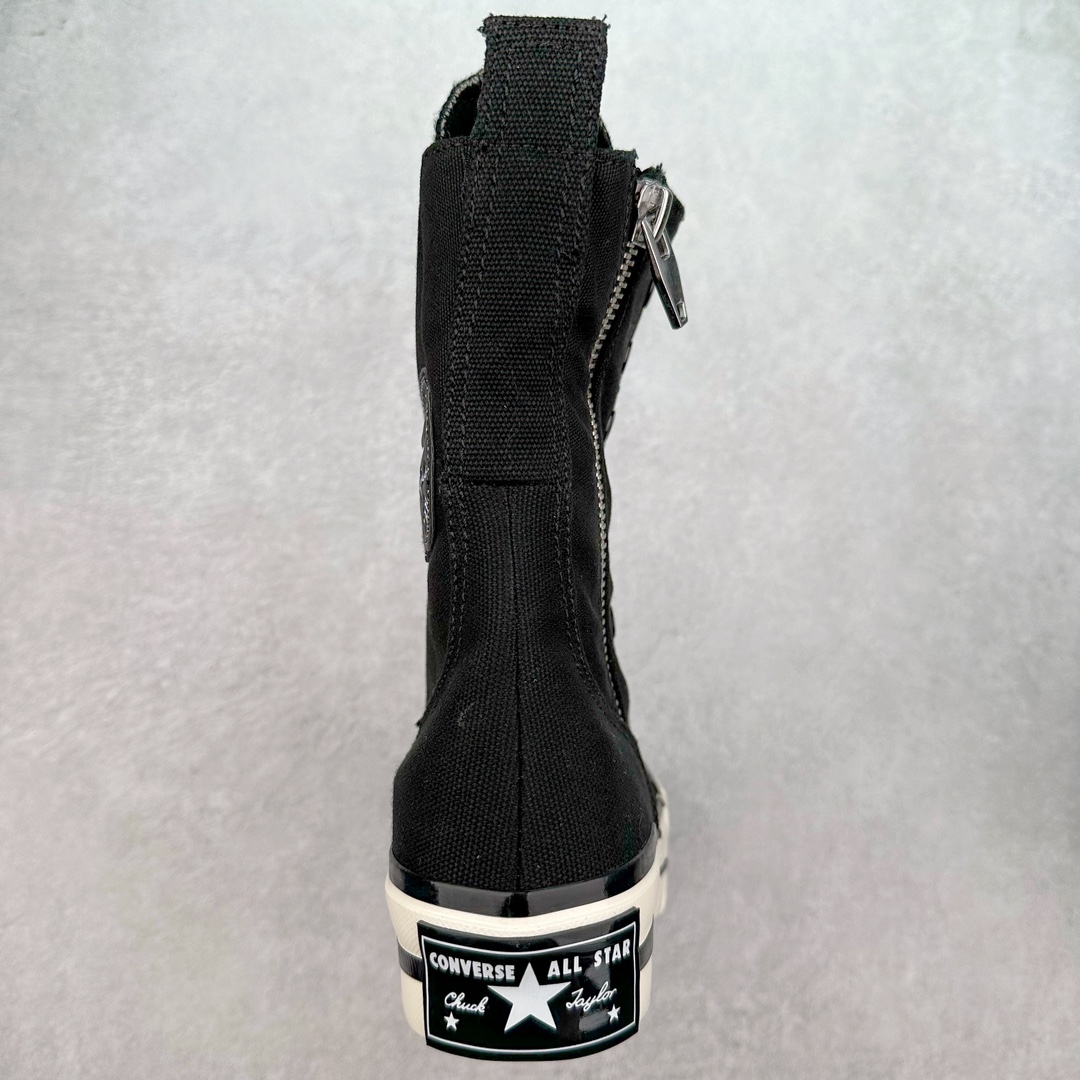 图片[8]-Converse Chuck 70 Plus X-High 匡威官方 加高款解构厚底休闲鞋 柳智敏同款 独特短靴鞋型续写Chuck 70 Plus的解构设计语言 长鞋舌与解构橡胶外底突破沉闷风格 自然增高外底 上脚视觉效果巧妙拉长腿部线条 超长筒靴搭配超长鞋带 千禧风妥妥拿捏 舒适脚感搭配侧边拉链 穿脱自如 货号：白色 A08261C 货号：黑色 A10361C 尺码：35 36 36.5 37 37.5 38 39 39.5 40-选品中心