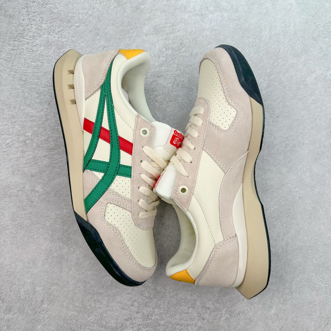 图片[3]-Asics Onitsuka Tiger Ultimate 81 EX 亚瑟士终极系列低帮复古风百搭皮革休闲运动慢跑鞋 采用软质荔枝纹牛培皮鞋面材质 配置OrthoLite鞋垫 轻质Eva缓震组合耐磨橡胶外底 Onitsuka Tiger 鬼塚虎 ULTIMATE 81EX 1183B510 中性款运动鞋 鞋跟底部的缓震孔设计以及TPU后跟保护片强化稳定性 造就合乎新时代高性能运动鞋标准的现代鞋款 牛皮革鞋面 FLYTEFOAM Propel中底增强缓震性与回弹性 鞋跟处采用fuzeGEL缓震胶科技 强化缓震 OrthoLite鞋垫 进一步强化缓震Gel-Kayano超轻量专业运动慢跑鞋 货号：1183B510-103 尺码：36-45-选品中心