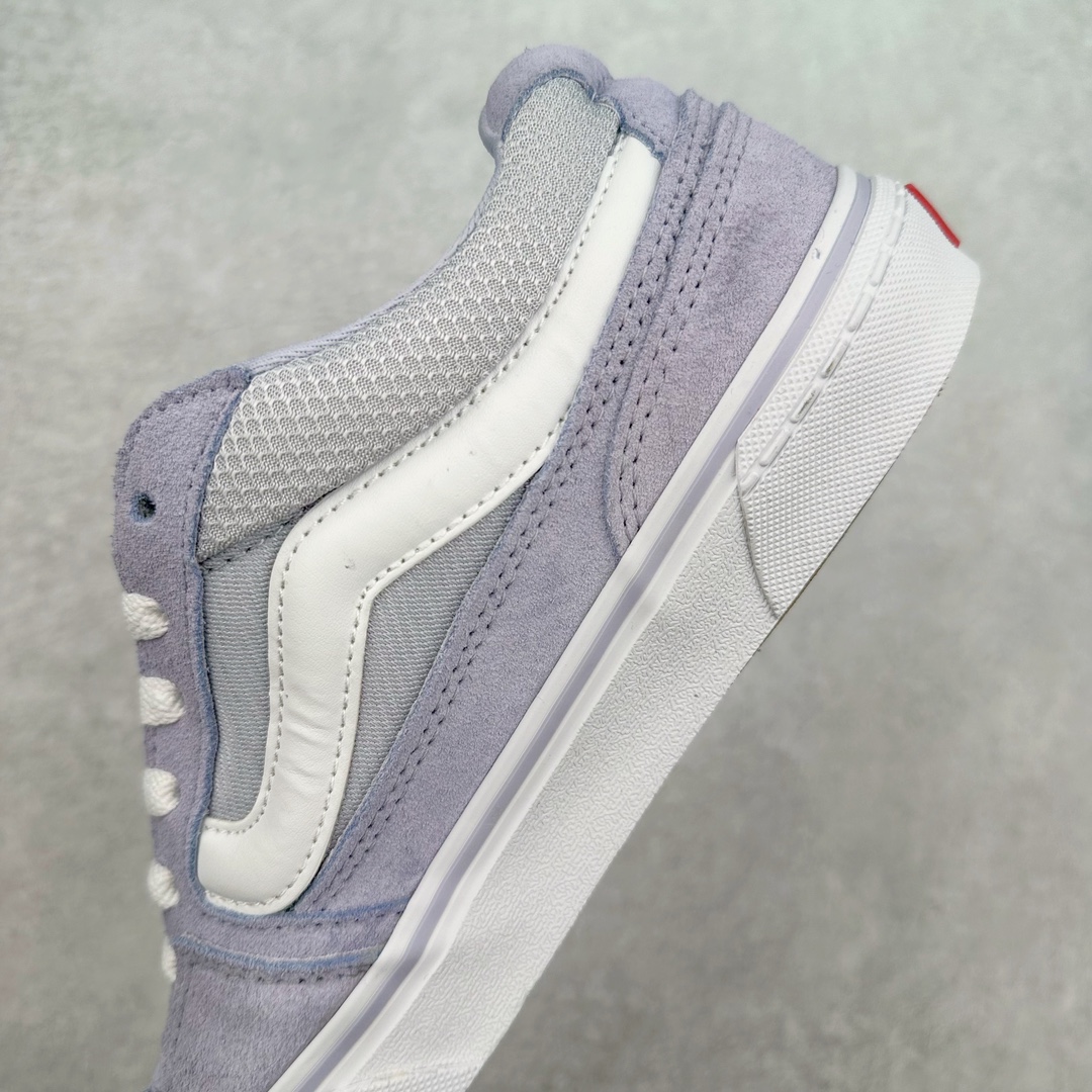 图片[7]-新版面包 全新模具 新版冲刀 Vans Caldrone 香芋紫胖胖鞋 官方新款 整体采用加厚设计增强穿着舒适感 网布拼接通气舒适 尺码：35 36 36.5 37 38 38.5 39 40 40.5 41 42 42.5 43 44 工艺：硫化1：1（重量1：1、真标、原钢印、材质标、鞋型标、合格证）-选品中心