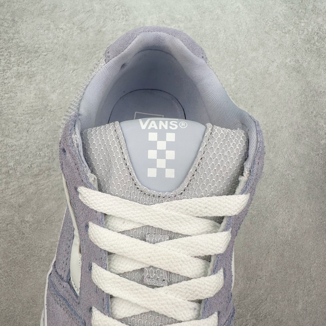 图片[5]-新版面包 全新模具 新版冲刀 Vans Caldrone 香芋紫胖胖鞋 官方新款 整体采用加厚设计增强穿着舒适感 网布拼接通气舒适 尺码：35 36 36.5 37 38 38.5 39 40 40.5 41 42 42.5 43 44 工艺：硫化1：1（重量1：1、真标、原钢印、材质标、鞋型标、合格证）-选品中心