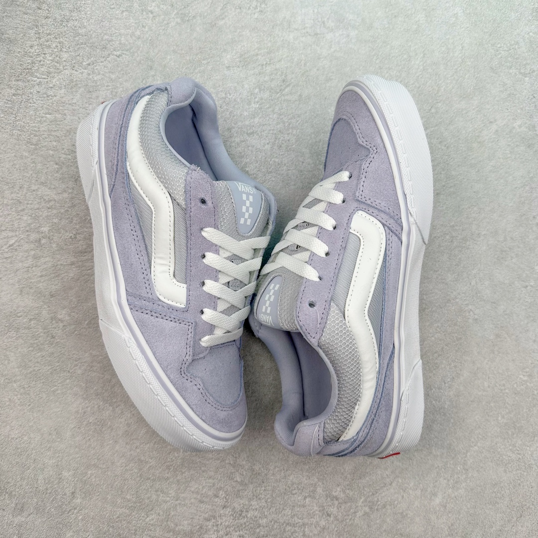图片[3]-新版面包 全新模具 新版冲刀 Vans Caldrone 香芋紫胖胖鞋 官方新款 整体采用加厚设计增强穿着舒适感 网布拼接通气舒适 尺码：35 36 36.5 37 38 38.5 39 40 40.5 41 42 42.5 43 44 工艺：硫化1：1（重量1：1、真标、原钢印、材质标、鞋型标、合格证）-选品中心
