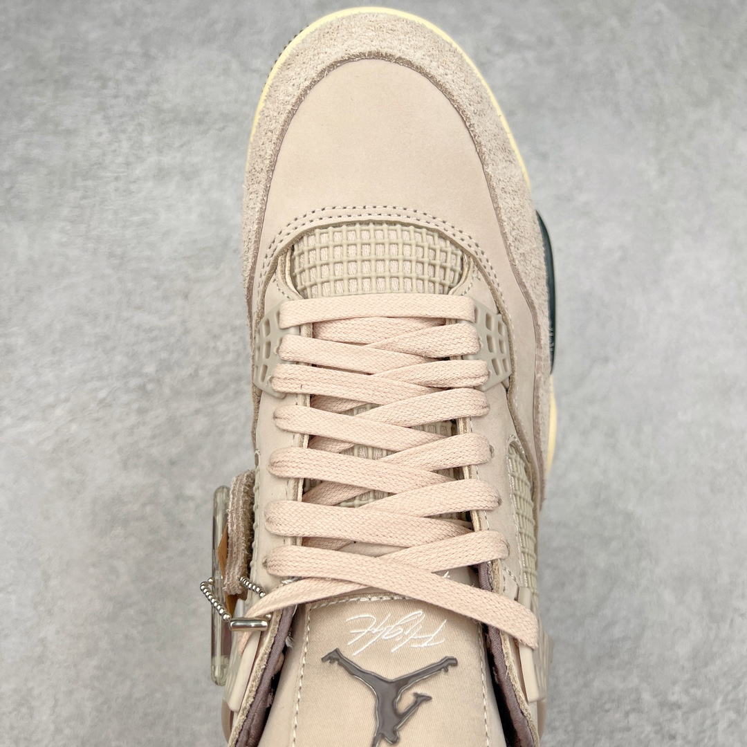 图片[4]-＃F版 A Ma Maniére x Air Jordan AJ4 Retro SP\\\”Violet Ore\\\” AMM联名淡粉 FZ4810-200 大厂出品 全头层加持 原鞋原楦原纸板同源开发 完美呈现乔4的版型 内侧正确双色网格 还原细节 原厂皮料 正确气垫颜色 正确网格工艺 正确拉帮工艺 全鞋原装材料制作 原档案原模具打造 支持全方位与正品对比 尺码：36 36.5 37.5 38 38.5 39 40 40.5 41 42 42.5 43 44 44.5 45 46 47.5-选品中心