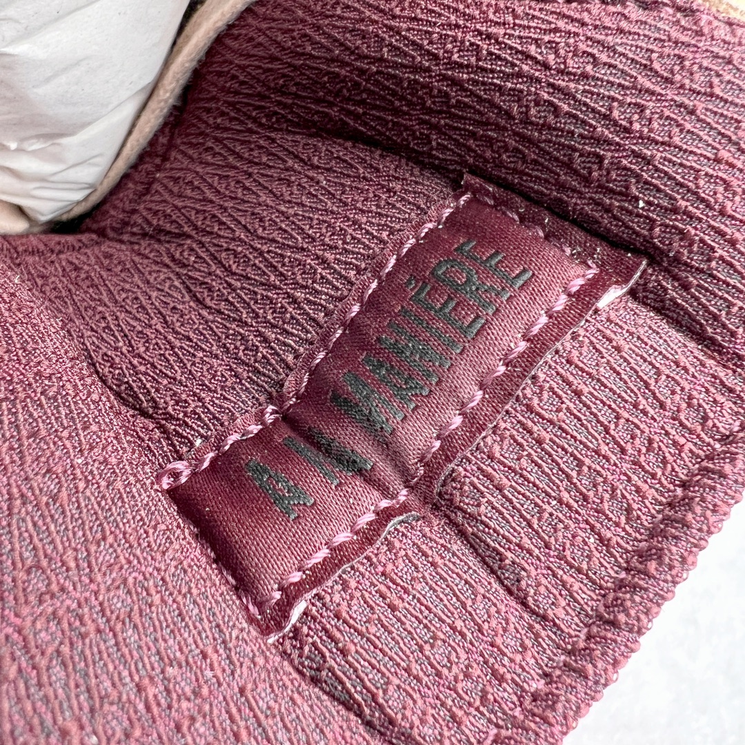 图片[16]-＃F版 A Ma Maniére x Air Jordan AJ4 Retro SP\\\”Violet Ore\\\” AMM联名淡粉 FZ4810-200 大厂出品 全头层加持 原鞋原楦原纸板同源开发 完美呈现乔4的版型 内侧正确双色网格 还原细节 原厂皮料 正确气垫颜色 正确网格工艺 正确拉帮工艺 全鞋原装材料制作 原档案原模具打造 支持全方位与正品对比 尺码：36 36.5 37.5 38 38.5 39 40 40.5 41 42 42.5 43 44 44.5 45 46 47.5-选品中心