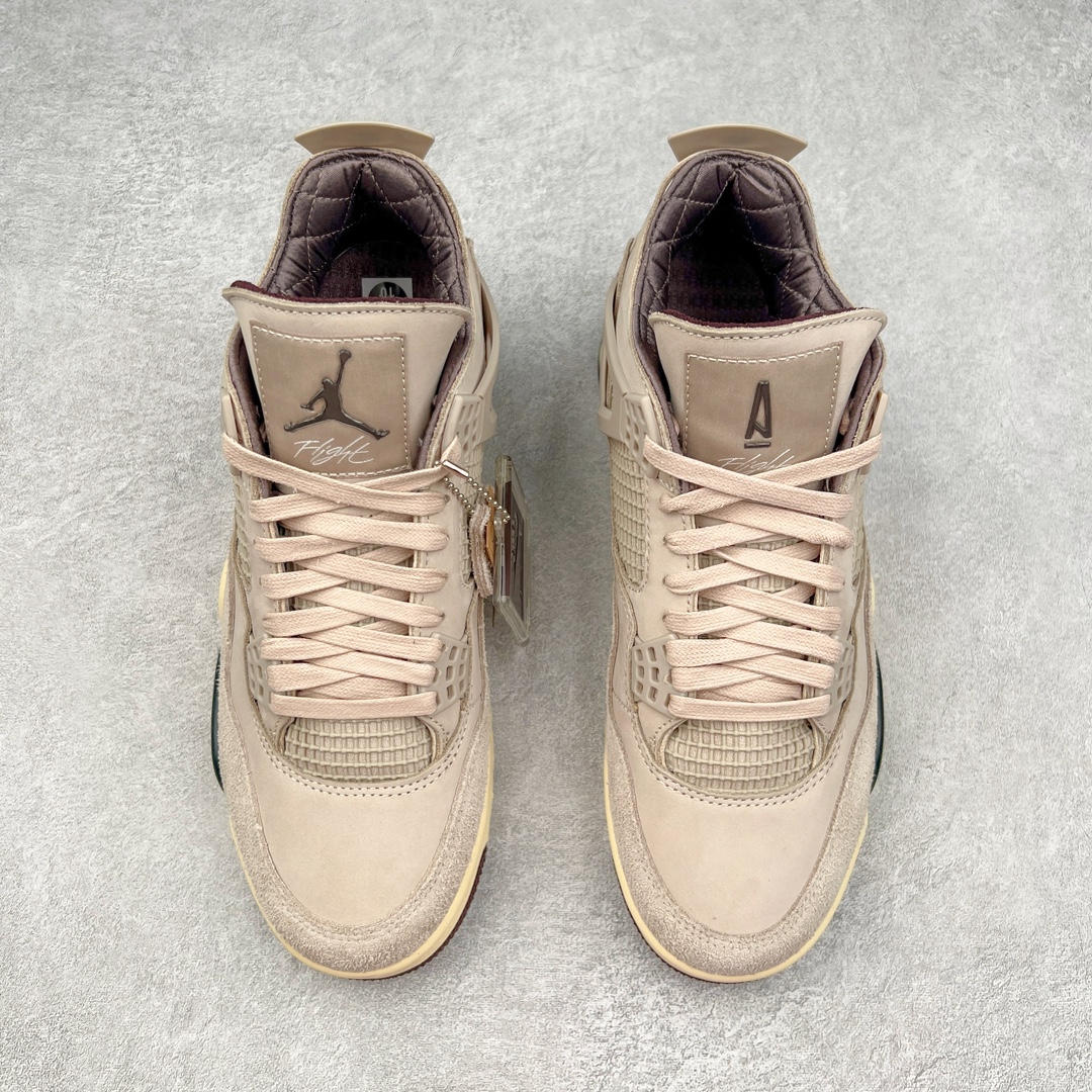 图片[2]-＃F版 A Ma Maniére x Air Jordan AJ4 Retro SP\\\”Violet Ore\\\” AMM联名淡粉 FZ4810-200 大厂出品 全头层加持 原鞋原楦原纸板同源开发 完美呈现乔4的版型 内侧正确双色网格 还原细节 原厂皮料 正确气垫颜色 正确网格工艺 正确拉帮工艺 全鞋原装材料制作 原档案原模具打造 支持全方位与正品对比 尺码：36 36.5 37.5 38 38.5 39 40 40.5 41 42 42.5 43 44 44.5 45 46 47.5-选品中心