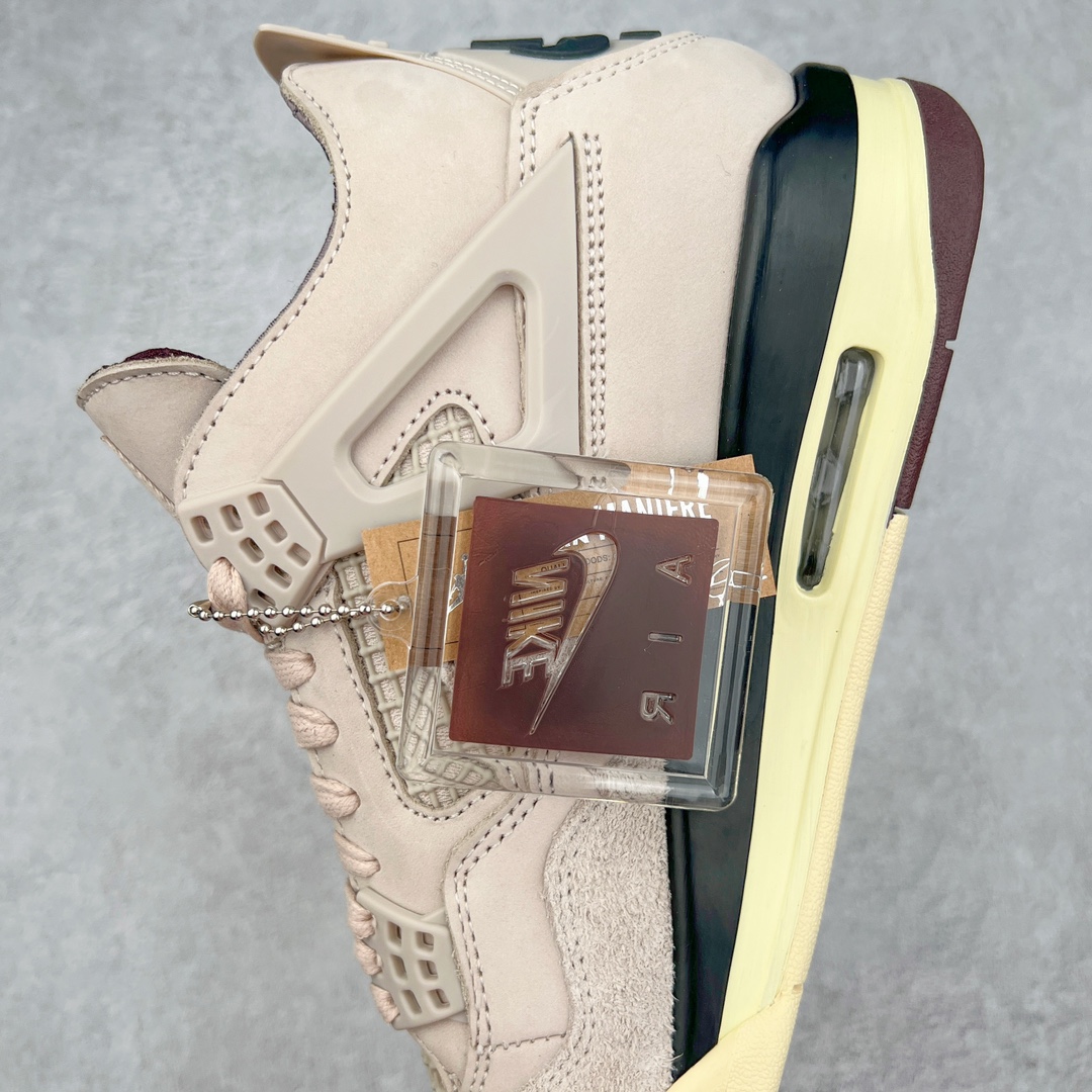 图片[7]-＃F版 A Ma Maniére x Air Jordan AJ4 Retro SP\\\”Violet Ore\\\” AMM联名淡粉 FZ4810-200 大厂出品 全头层加持 原鞋原楦原纸板同源开发 完美呈现乔4的版型 内侧正确双色网格 还原细节 原厂皮料 正确气垫颜色 正确网格工艺 正确拉帮工艺 全鞋原装材料制作 原档案原模具打造 支持全方位与正品对比 尺码：36 36.5 37.5 38 38.5 39 40 40.5 41 42 42.5 43 44 44.5 45 46 47.5-选品中心