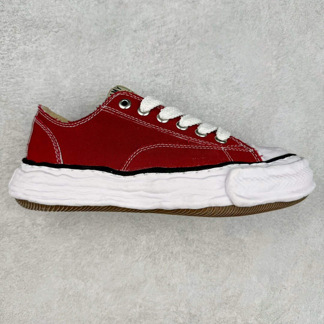 ＃特价福利 余文乐挚爱单品 复古溶解风 日本概念时装设计师･三原康裕品牌MMY/Maison MIHARA YASUHIRO Wayne Original Sole Leather Low Sneaker贝壳头版变形溶解雪糕底低帮百搭休闲运动板鞋 广东原产#原楦原纸版开发楦型#全新开发双模一次发泡点位气孔EVA中底#底部嵌入组合RB橡胶耐磨大底#采用全粒面头层皮革鞋面材质#正确织麦及包装盒#清晰后跟电绣LOGO🆚区别市面普通版本‼️尺码：36-45-选品中心