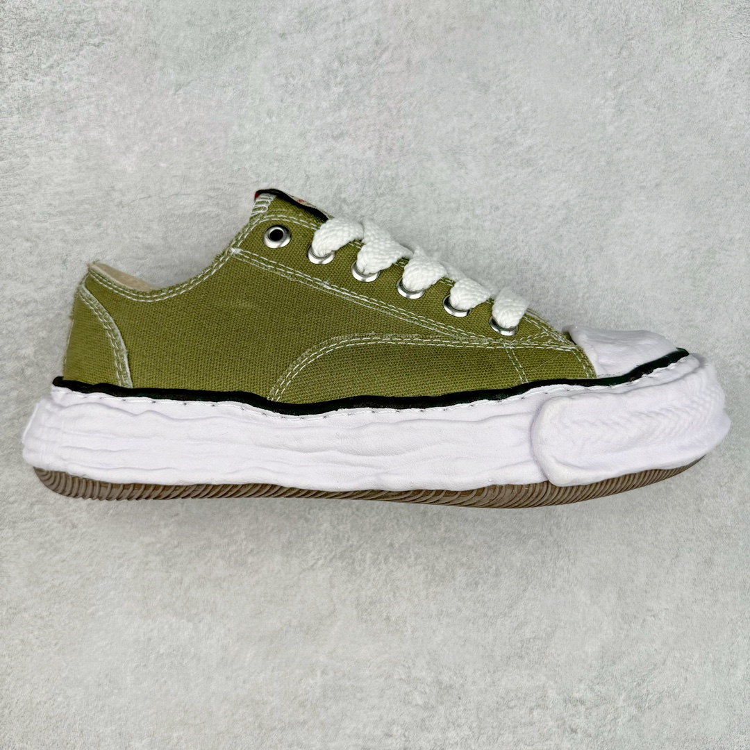 ＃特价福利 余文乐挚爱单品 复古溶解风 日本概念时装设计师･三原康裕品牌MMY/Maison MIHARA YASUHIRO Wayne Original Sole Leather Low Sneaker贝壳头版变形溶解雪糕底低帮百搭休闲运动板鞋 广东原产#原楦原纸版开发楦型#全新开发双模一次发泡点位气孔EVA中底#底部嵌入组合RB橡胶耐磨大底#采用全粒面头层皮革鞋面材质#正确织麦及包装盒#清晰后跟电绣LOGO🆚区别市面普通版本‼️尺码：36-45-选品中心