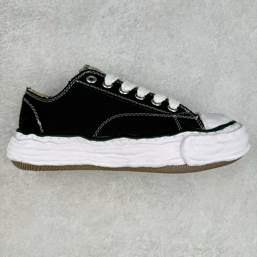 ＃特价福利 余文乐挚爱单品 复古溶解风 日本概念时装设计师･三原康裕品牌MMY/Maison MIHARA YASUHIRO Wayne Original Sole Leather Low Sneaker贝壳头版变形溶解雪糕底低帮百搭休闲运动板鞋 广东原产#原楦原纸版开发楦型#全新开发双模一次发泡点位气孔EVA中底#底部嵌入组合RB橡胶耐磨大底#采用全粒面头层皮革鞋面材质#正确织麦及包装盒#清晰后跟电绣LOGO🆚区别市面普通版本‼️尺码：36-45-选品中心