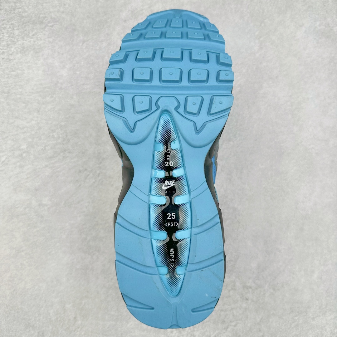 图片[9]-＃WM NK Air Max 95 复古减震气垫跑鞋 FV4710-803 经典重温 外单专供大厂出品 品质稳定 一百余色 终端操作 鞋款设计灵感源于人体构造 中底设计基于人体的脊柱构造 是整体设计的核心 尼龙孔眼代表了肋骨 而分层式面板和网眼象征着肌肉纤维和肉体组织 Air Max 95采用了两个独立的吹塑成型的Air-Sole单元 并首次在前掌使用可视化气垫设计 Swoosh logo夜当作一个 点符号放在了鞋子的后帮位置 20年的发展让 AIR MAX 95有了不同的故事 20年后再度面向世人的时候 焕然一新的面貌 让人有了另外一种清新脱俗的感觉 尺码：36 37.5 38 39 40 41 42 43 44 45 46-选品中心