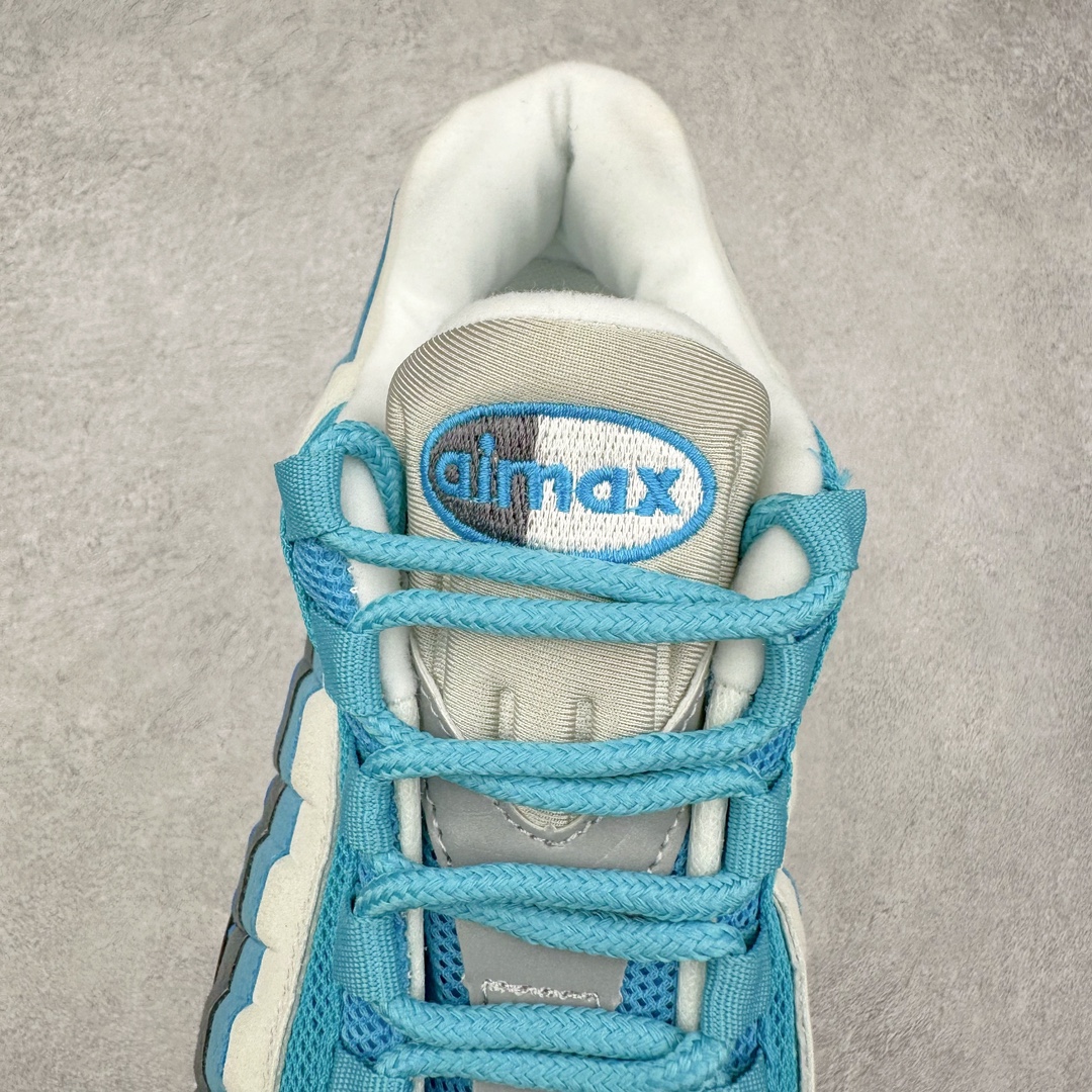 图片[5]-＃WM NK Air Max 95 复古减震气垫跑鞋 FV4710-803 经典重温 外单专供大厂出品 品质稳定 一百余色 终端操作 鞋款设计灵感源于人体构造 中底设计基于人体的脊柱构造 是整体设计的核心 尼龙孔眼代表了肋骨 而分层式面板和网眼象征着肌肉纤维和肉体组织 Air Max 95采用了两个独立的吹塑成型的Air-Sole单元 并首次在前掌使用可视化气垫设计 Swoosh logo夜当作一个 点符号放在了鞋子的后帮位置 20年的发展让 AIR MAX 95有了不同的故事 20年后再度面向世人的时候 焕然一新的面貌 让人有了另外一种清新脱俗的感觉 尺码：36 37.5 38 39 40 41 42 43 44 45 46-选品中心