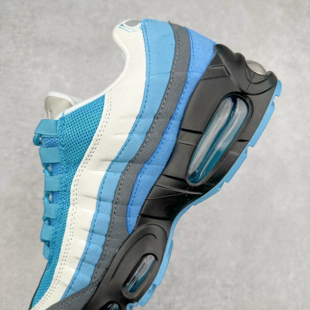 图片[7]-＃WM NK Air Max 95 复古减震气垫跑鞋 FV4710-803 经典重温 外单专供大厂出品 品质稳定 一百余色 终端操作 鞋款设计灵感源于人体构造 中底设计基于人体的脊柱构造 是整体设计的核心 尼龙孔眼代表了肋骨 而分层式面板和网眼象征着肌肉纤维和肉体组织 Air Max 95采用了两个独立的吹塑成型的Air-Sole单元 并首次在前掌使用可视化气垫设计 Swoosh logo夜当作一个 点符号放在了鞋子的后帮位置 20年的发展让 AIR MAX 95有了不同的故事 20年后再度面向世人的时候 焕然一新的面貌 让人有了另外一种清新脱俗的感觉 尺码：36 37.5 38 39 40 41 42 43 44 45 46-选品中心