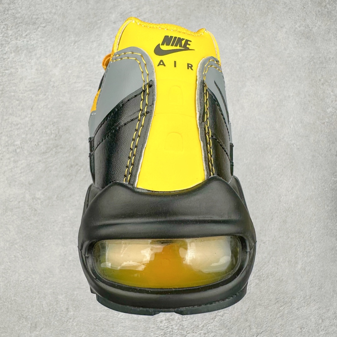 图片[8]-＃WM NK Air Max 95 复古减震气垫跑鞋 FV4710-801 经典重温 外单专供大厂出品 品质稳定 一百余色 终端操作 鞋款设计灵感源于人体构造 中底设计基于人体的脊柱构造 是整体设计的核心 尼龙孔眼代表了肋骨 而分层式面板和网眼象征着肌肉纤维和肉体组织 Air Max 95采用了两个独立的吹塑成型的Air-Sole单元 并首次在前掌使用可视化气垫设计 Swoosh logo夜当作一个 点符号放在了鞋子的后帮位置 20年的发展让 AIR MAX 95有了不同的故事 20年后再度面向世人的时候 焕然一新的面貌 让人有了另外一种清新脱俗的感觉 尺码：36 37.5 38 39 40 41 42 43 44 45 46-选品中心