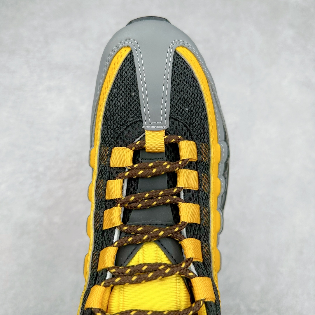 图片[4]-＃WM NK Air Max 95 复古减震气垫跑鞋 FV4710-801 经典重温 外单专供大厂出品 品质稳定 一百余色 终端操作 鞋款设计灵感源于人体构造 中底设计基于人体的脊柱构造 是整体设计的核心 尼龙孔眼代表了肋骨 而分层式面板和网眼象征着肌肉纤维和肉体组织 Air Max 95采用了两个独立的吹塑成型的Air-Sole单元 并首次在前掌使用可视化气垫设计 Swoosh logo夜当作一个 点符号放在了鞋子的后帮位置 20年的发展让 AIR MAX 95有了不同的故事 20年后再度面向世人的时候 焕然一新的面貌 让人有了另外一种清新脱俗的感觉 尺码：36 37.5 38 39 40 41 42 43 44 45 46-选品中心